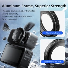 Wasserdichtes Filter Schutzobjektiv Sportkamera Zubehör für DJI OSMO NANO