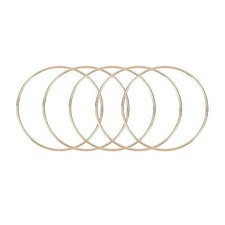 5 Pcs Dream Catcher Rings,Metal Crafts Hoops Floral Hoop 4 Inch Macrame Hoops...