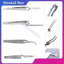 Dental Orthodontic Lingual Bracket Buccal Tube Holder Articulating Paper Tweezer