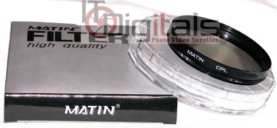 55mm CPL Circular Polarizer Cir Polarizing Polar Cir-PL Lens Filter Matin 55 mm - Image 3 of 3