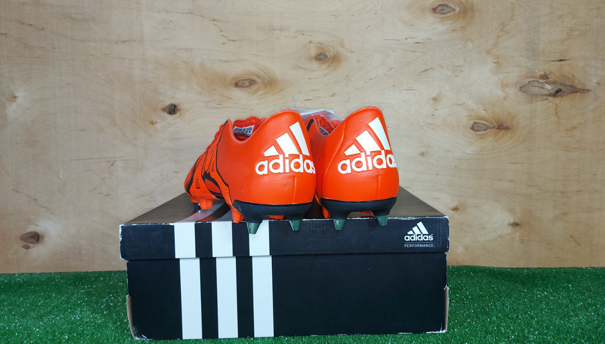 Adidas X 15.1 Leather SG B26974 Orange Rare boots mens Cleats  