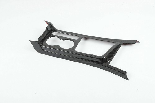 Inner Gear Shift Panel Cover Trim Frame For Dodge Challenger 09-14 Carbon Fiber - Picture 9 of 11