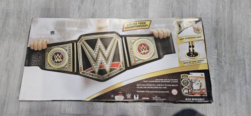 WWE Championship Showdown Kids Belt Swappable side plates - Picture 3 of 3