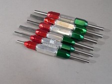 Mixed Lot of 6 Gage Pins and Handles Range .199" to 3180" Go - No Go Gage
