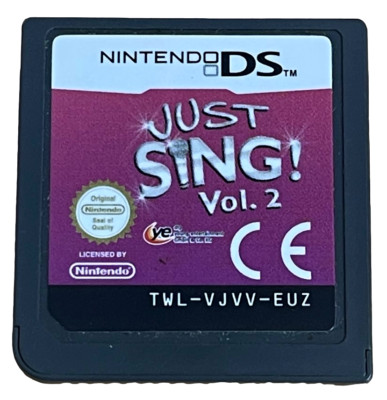 Just Sing Vol.2 Nintendo DS 2DS 3DS *Cartridge Only* Bandicoot