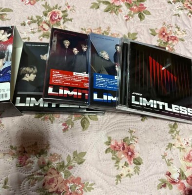 ATEEZ LIMITLESS Fan Club Official A B Normal ATINY BOX Set FC