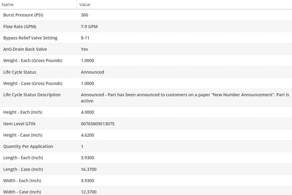 Filtro de aceite de motor OEM WIX para DELOREAN DMC 12 1981-1983 V6-2,9 L Foto 4 de 4