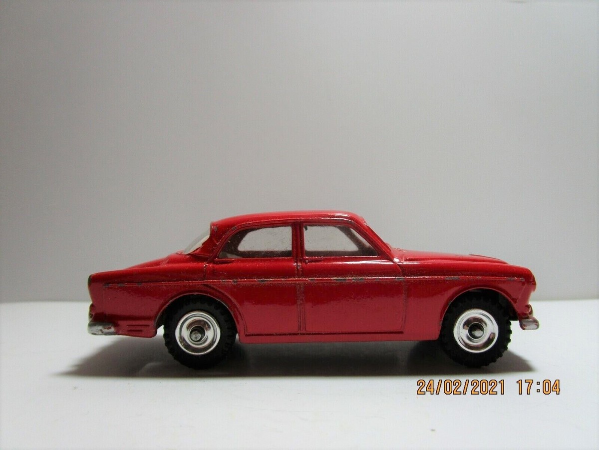 Dinky Toys 1/43 – Volvo 122S Rouge – Réf. 184 – Excellent état