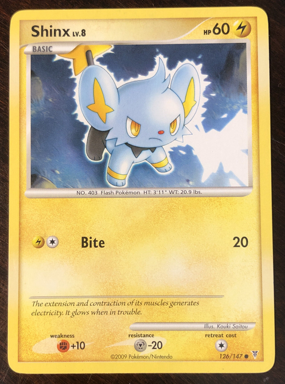 Shinx 126/147 Pokémon TCG Supreme Victors LIGHTNING Common NEW Near Mint