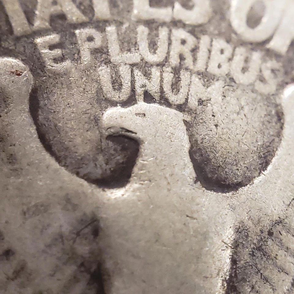 1942-D DDR 25c Washington Quarter - FS-801 Double Die Reverse - NGC AG 3 - B2748 - Image 4 of 4