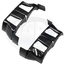 CYLINDER HEAD COOL TINS PAIR BLACK VOLKSWAGEN T1 BUG & SUPER BEETLE 1963-1979