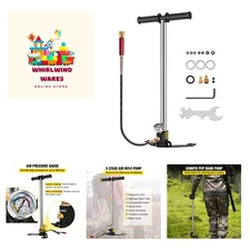 Airgun PCP Pump 4500PSI High Pressure Hand Pump 3 Stage Pump Chamber PCP Air ...