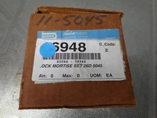 Russwin Mortise Lock set Sargent 2-31561 8137 LW1L 26D L TB K0084-06948