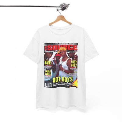 Hot Boys, the Source Magazine, graphic tee, wayne, juvenile, hip-hop