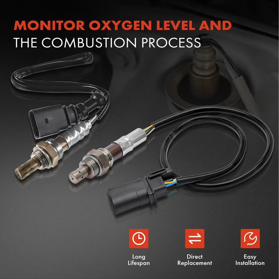 4x Upstream & Downstream O2 Oxygen Sensor for Audi A4 A5 A6 A7 Quattro Q5 S4 SQ5 - Image 2 of 4