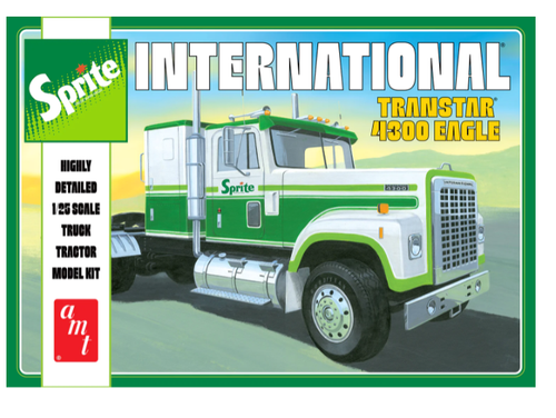 AMT 1/25 SPRITE INTERNATIONAL TRANSTAR 4300 EAGLE TRUCK MODEL KIT # 1394 F/S - Picture 12 of 18