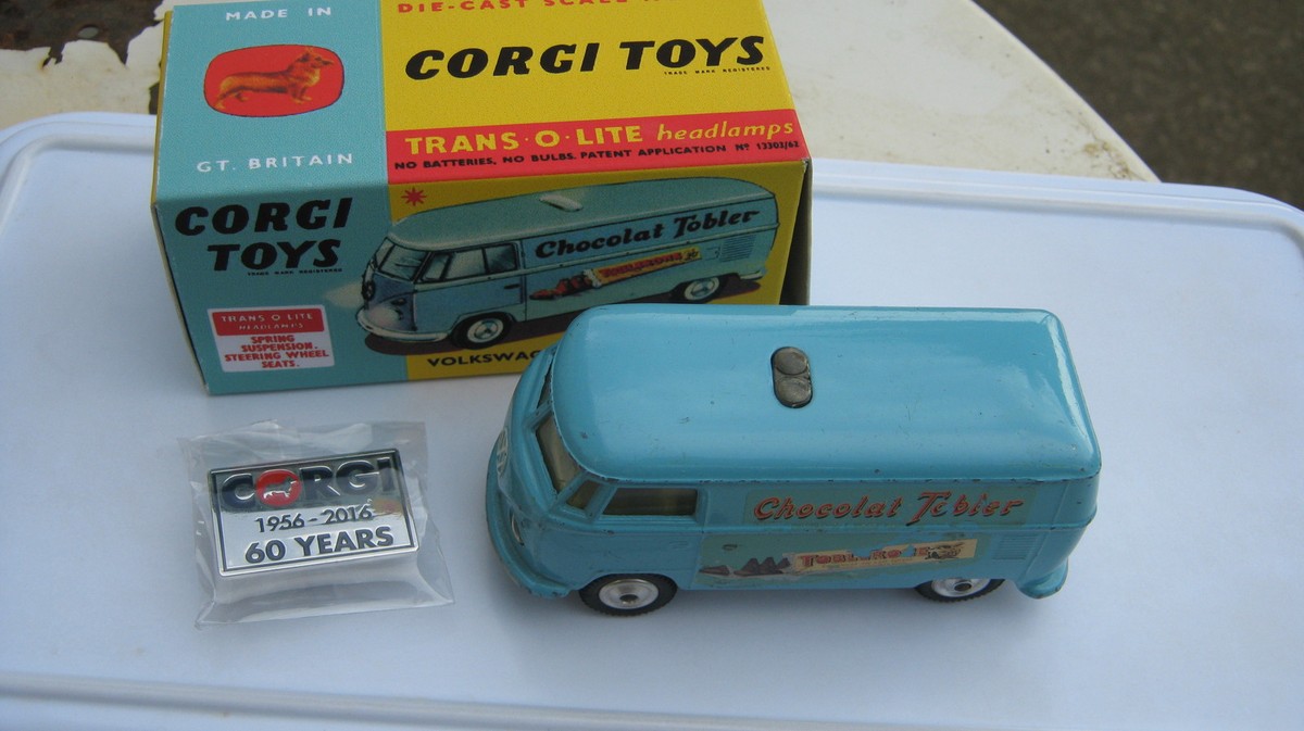コーギー VOLKSWAGEN Chocolat Tobler ミニカーショップ ケンボックス CORGI TOYS☆441☆VOLKSWAGEN