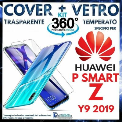 Cover E Vetro Temperato Huawei P Smart - Foto 4