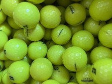 24  48 YELLOW BRIDGESTONE E6 SPEED PEARLA LAKE GOLF BALLS FREE P&P