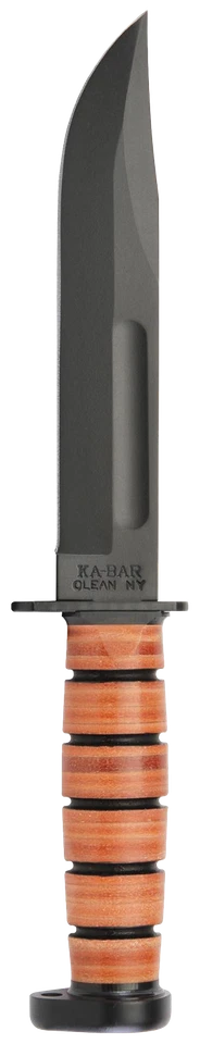 Ka Bar Dogs Head Utility Knife 12" Fixed Crovan Carbon Steel Camping Hunter 1317 - Image 3 of 4