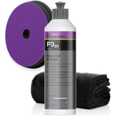 Politur Set Polierpad detailmate Koch Chemie - Micro Cut & Finish P3.01 250ml