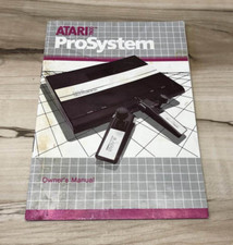 Vintage ATARI 7800 PRO SYSTEM Owners Manual