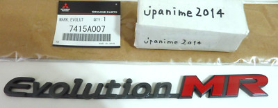 ''Genuine Mitsubishi LANCER EVOLUTION 8MR EVO8 CT9A Trunk Lid Emblem 7415A007***