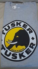 Tusker Beer t-shirt 💙  size LARGE New  Kenya HARIASTAMP Baada ya kazi...