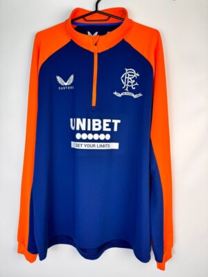 2022-23 Rangers Castore 1/4 Zip Training Top new condition XL
