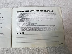 Track & Field 2 Nintendo NES Instruction Booklet  Manual only