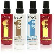 Revlon Uniq One All in One Hair Treatment 5.1 oz  2 Orig, 1 Coconut, 1 Lotus 