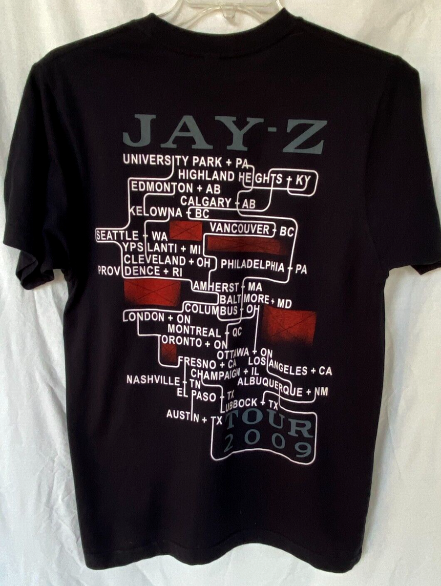 JYJ 2011年コンサートグッズ Tシャツ JAY-Z..2009 TOUR..CONCERT..GRAPHIC..T-SHIRT..NEW..MEN M | eBay