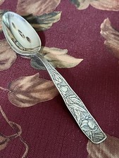 Towle Sterling Orchids BLACKLOUISE 1887 Sm Teaspoon 5 1/2 SZ Mono PRICE IS ONE!