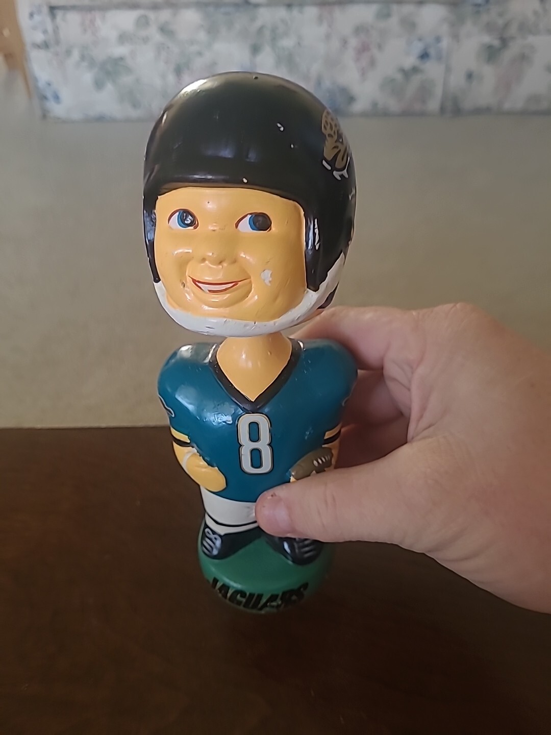 Nice Jacksonville Jaguars Boy Bobblehead. Loose Head . No Box. 000463