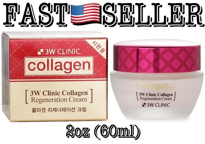 3w Clinic Collagen Regeneration Moisturizer Cream 2oz (60ml) Exp: 08/2026