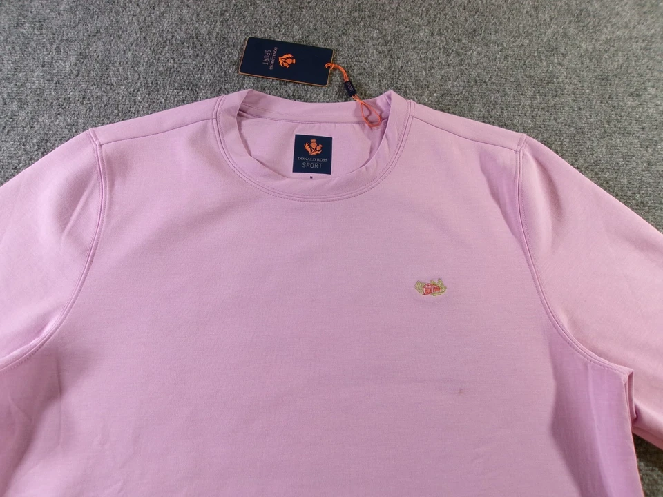 Pullover deportivo Donald Ross para hombre mediano púrpura Dundee cuello redondo capa de golf M nuevo con etiquetas Foto 3 de 4