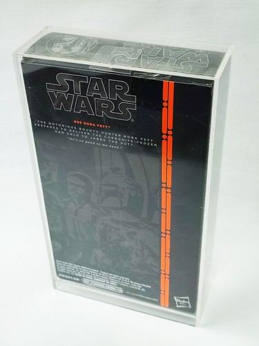 2014 HASBRO STAR WARS SERIE NERA - #06 BOBA FETT FIRMATO JEREMY BULLOCH IN CUSTODIA - Foto 2 di 7