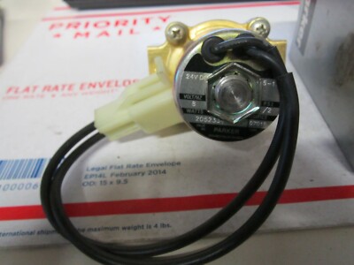 Elettrovalvola Parker Skinner 24V 3/8" 2 Vie NC - Modello LC2RX23 / 2052334 - Nuova