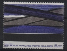 FRANCE 1986 : N° 2448 ŒUVRE DE PIERRE SOULAGES - NEUF** LUXE