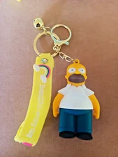 SIMPSONS-"HOMER"- "DISNEY"- KEYCHAIN / BACKPACK CLIP-NEXT DAY SHIPPING