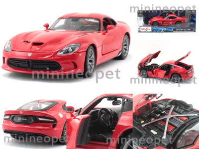MAISTO 31128 2013 13 DODGE SRT VIPER GTS 1/18 DIECAST RED | eBay