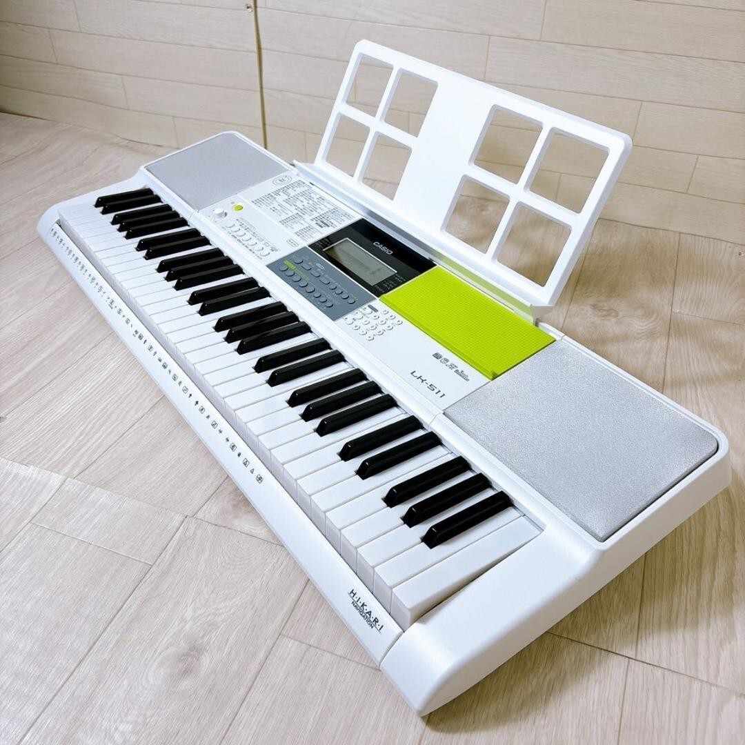 Casio Lk-511 Optical Navigation Electronic Keyboard 61 Keyboards 