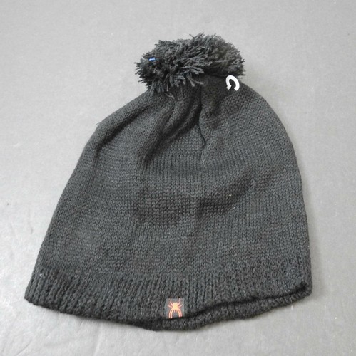 Nuevo con etiquetas Pom Pom Negro Araña Roja Forrado Acrílico Unisex Juventud/Adulto B44 - Imagen 4 de 12