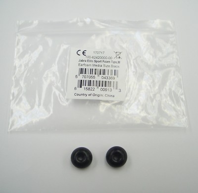 Original Jabra Elite Sport Eargel Set - 2 Ohrhörer Medium Größe Nein Headset
