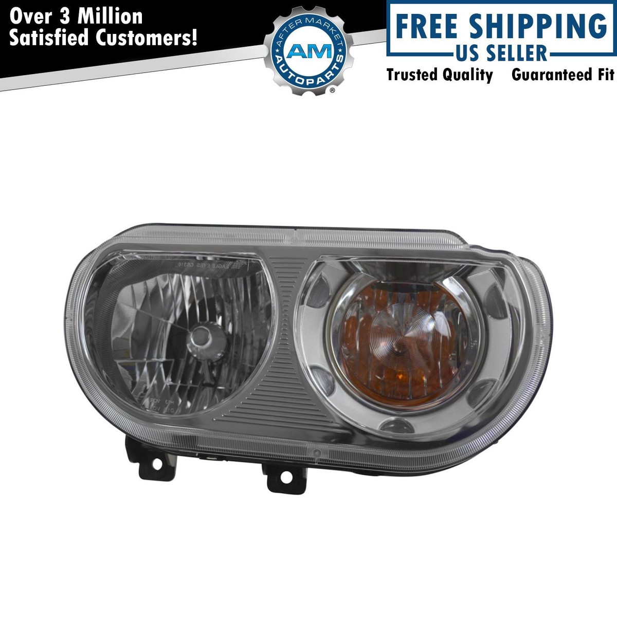Headlamp and Fog Lamp Kit | DODGE CHALLENGER R/T 2014 Headlamp and Fog Lamp Kit | DODGE CHALLENGER R/T 2014