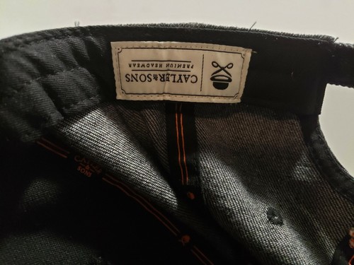 Cayler & Sons Mütze Dark Jeansmütze When Ball Is Life kaum getragen Logo - Bild 3 von 3