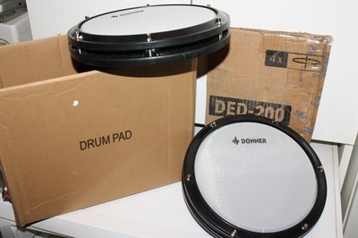 Donner DED 200 / 80  Drum Pads       E-Drum Set