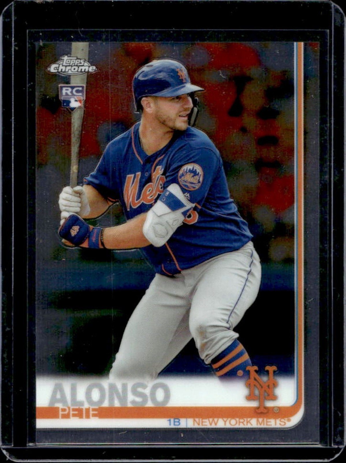 2019 Topps Chrome Pete Alonso RC Rookie #204 Mets