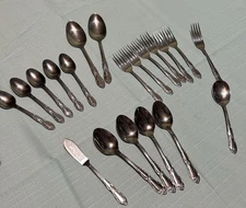 Wm A Rogers Oneida Fenway Daydream Stainless Flatware Lot of 20 Pieces #S2