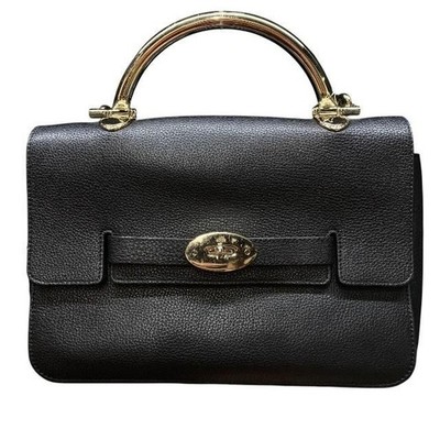 Mulberry Bayswater Mini 2Way Hand Shoulder Bag Leather w/ Strap